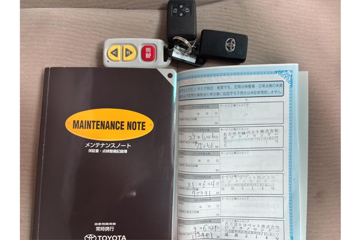 2011 Toyota Alphard Welcab