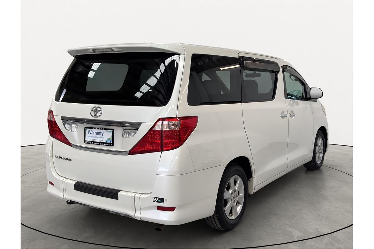 2011 Toyota Alphard Welcab