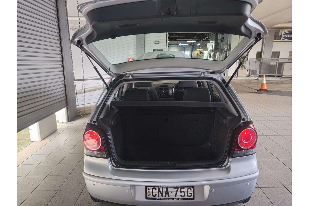 2009 VOLKSWAGEN POLO PACIFIC 9N AUTO 1.6L SILVER