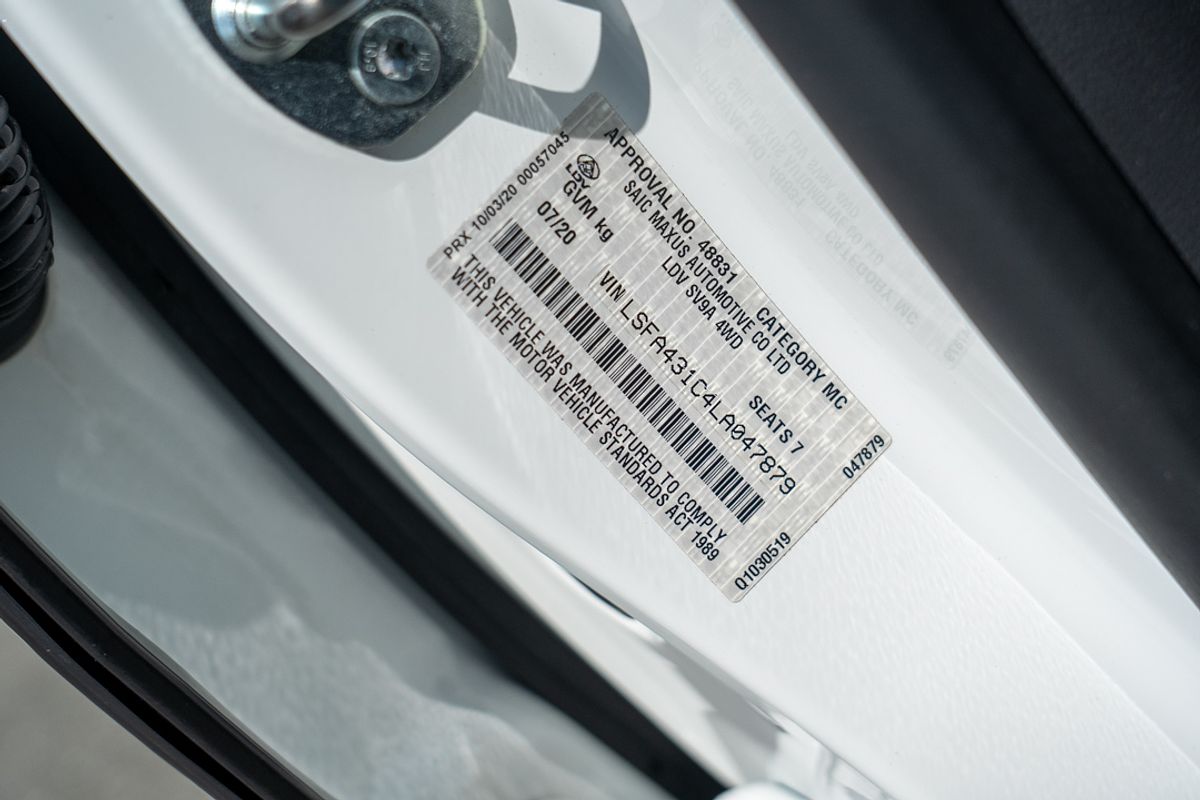 2020 LDV D90 Executive SV9A