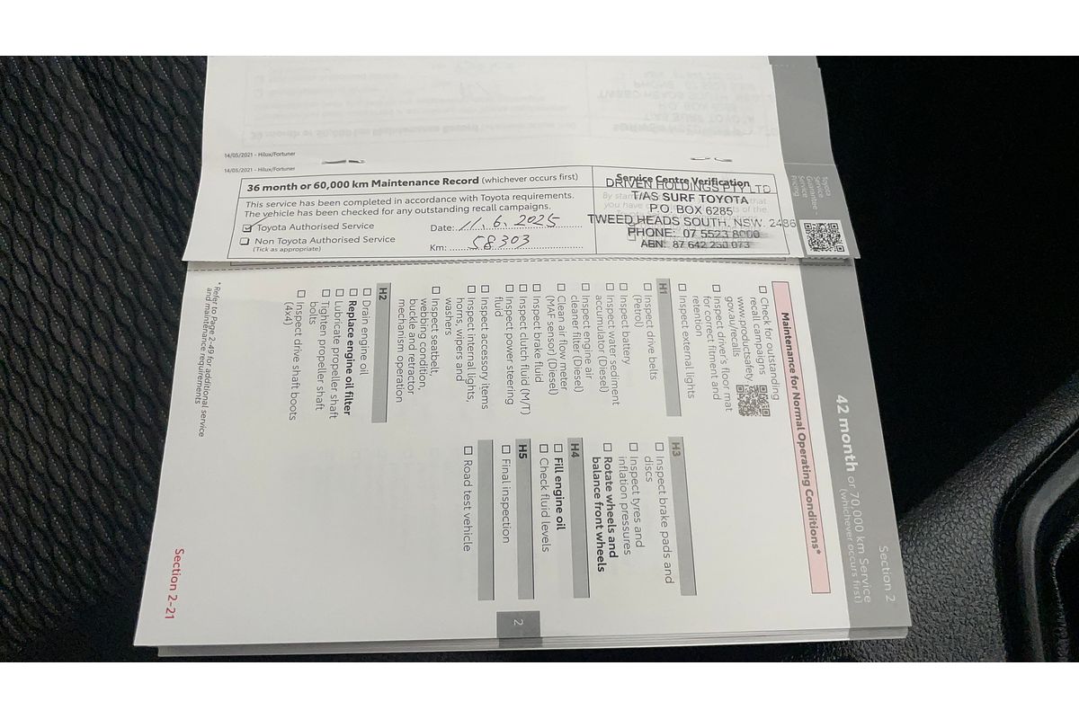 2022 Toyota Hilux Workmate Hi-Rider GUN135R Rear Wheel Drive