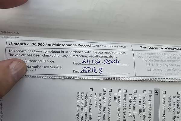 2022 Toyota Landcruiser Prado GXL GDJ150R