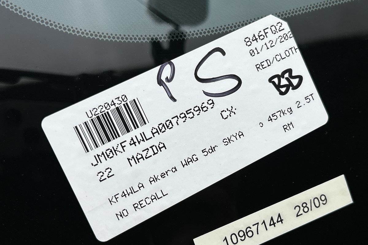 2022 Mazda CX-5 Akera KF Series