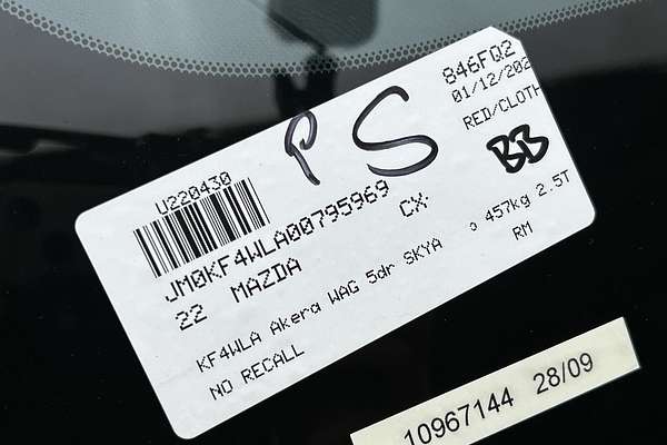 2022 Mazda CX-5 Akera KF Series