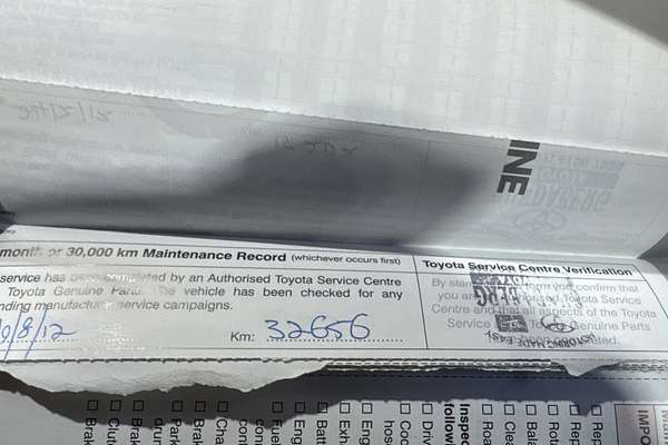 2011 Toyota Camry Altise ACV40R