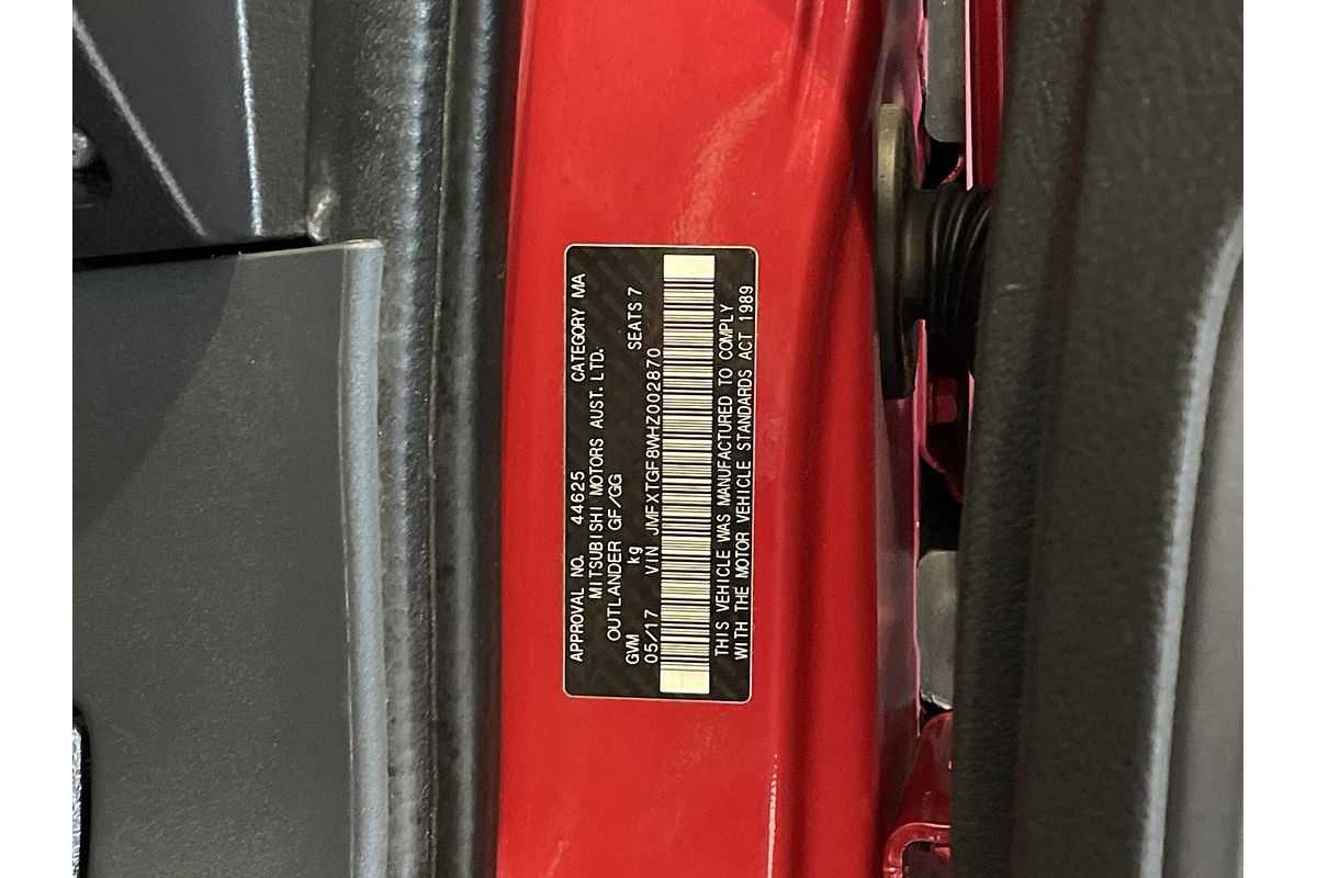 2017 Mitsubishi Outlander LS Safety Pack ZK