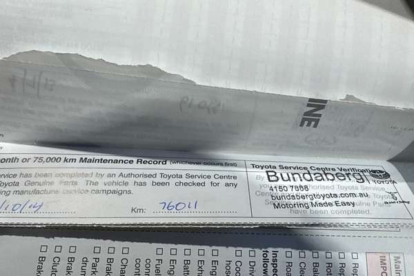 2011 Toyota Camry Altise ACV40R