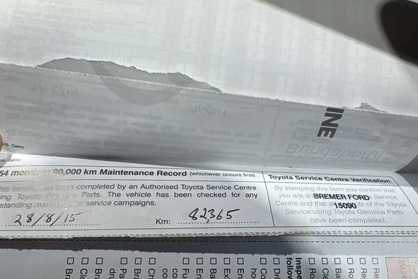 2011 Toyota Camry Altise ACV40R