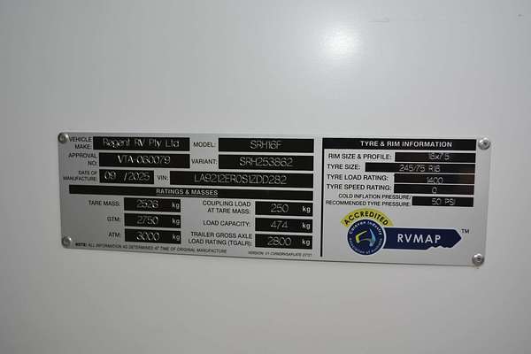 2025 Snowy River SRH16F