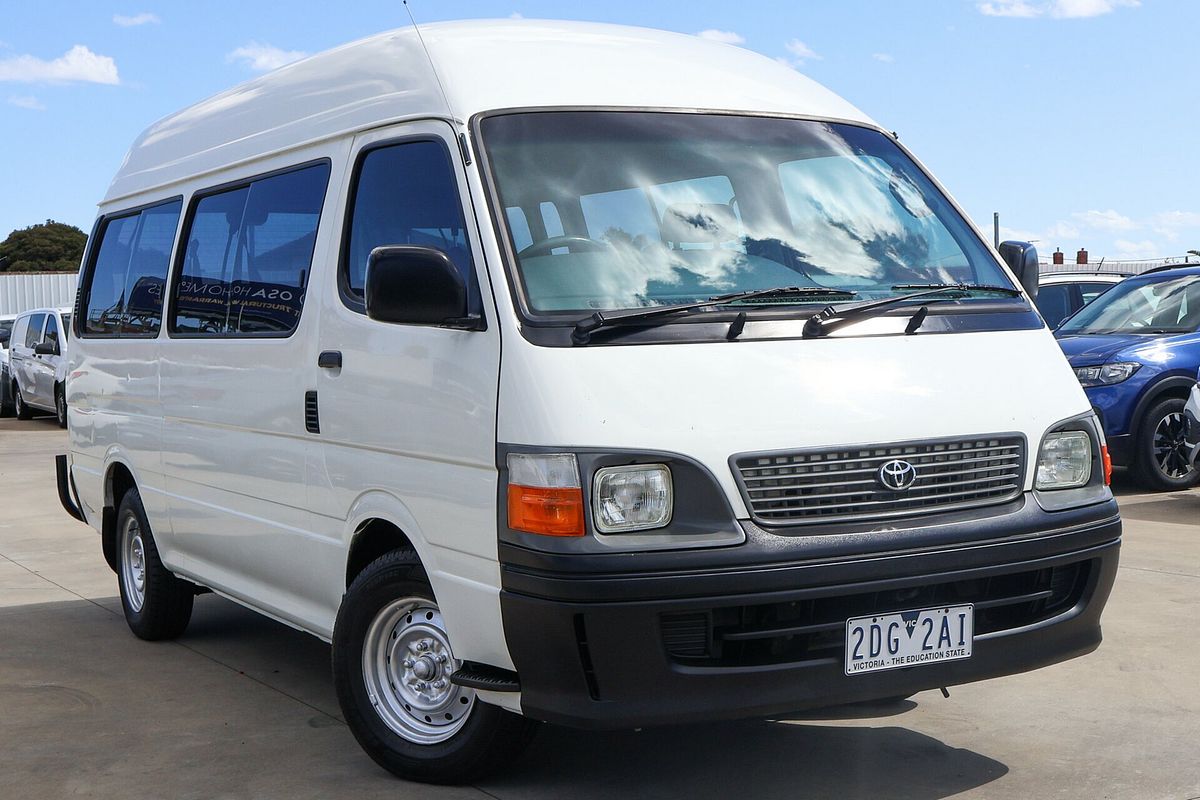 2002 Toyota Hiace Commuter RZH125R ELWB