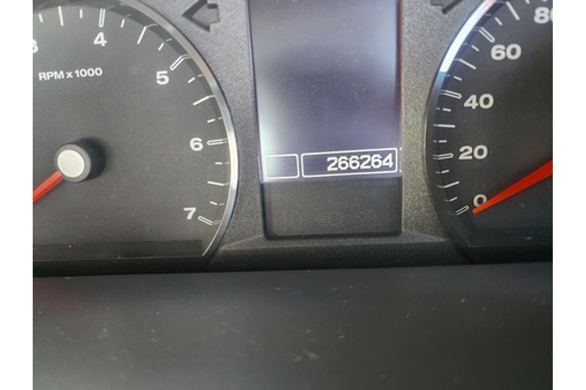 2008 Ford Falcon Ute FG Rear Wheel Drive