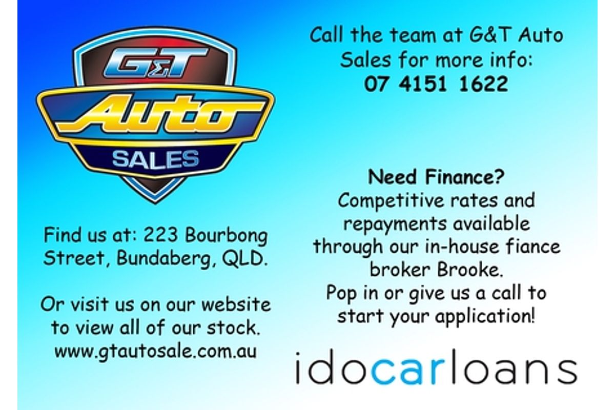 2008 Ford Falcon Ute FG Rear Wheel Drive