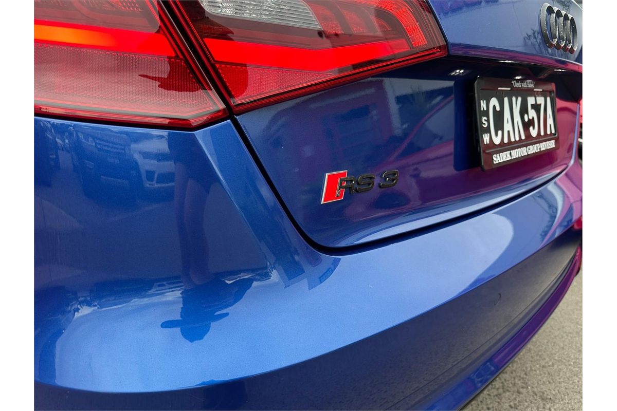 2016 Audi RS 3 SPORTBACK QUATTRO 8V