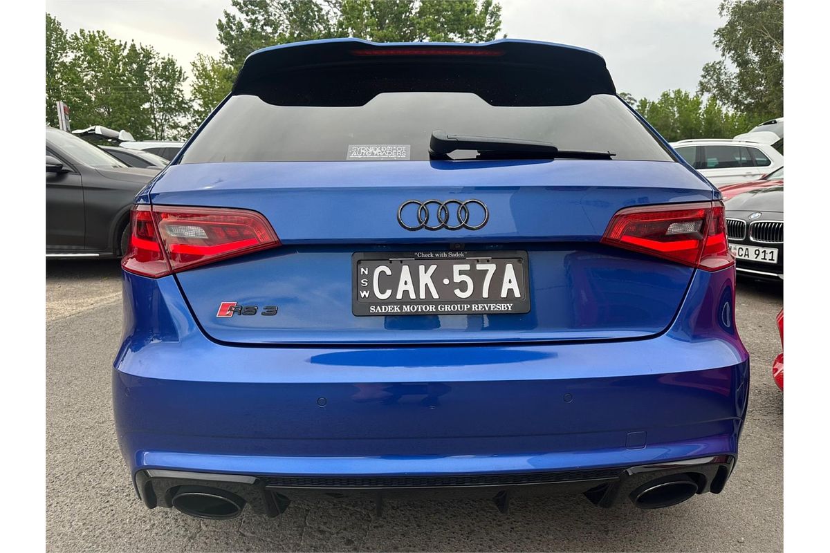 2016 Audi RS 3 SPORTBACK QUATTRO 8V