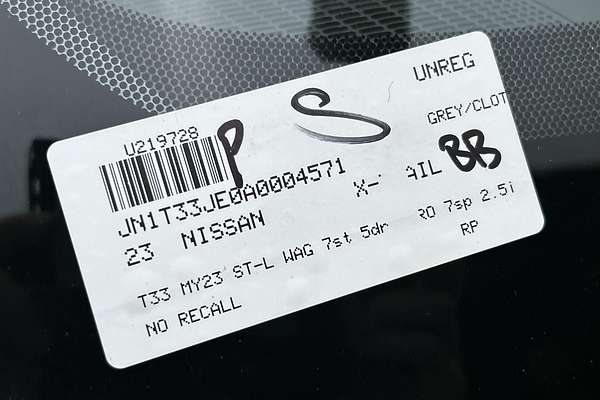 2023 Nissan X-TRAIL ST-L T33