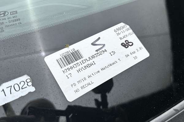 2017 Hyundai i30 Active PD