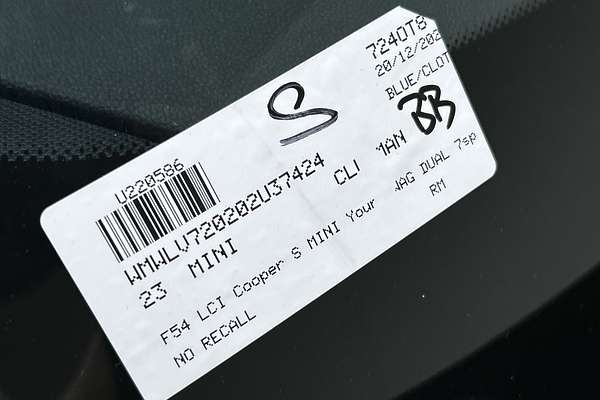 2023 MINI Clubman Cooper S MINI Yours F54 LCI
