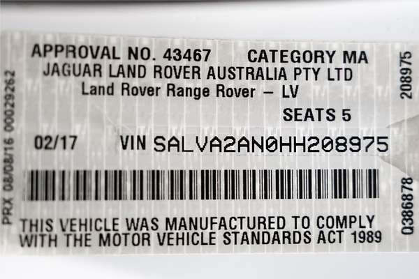 2017 Land Rover Range Rover Evoque TD4 150 SE L538