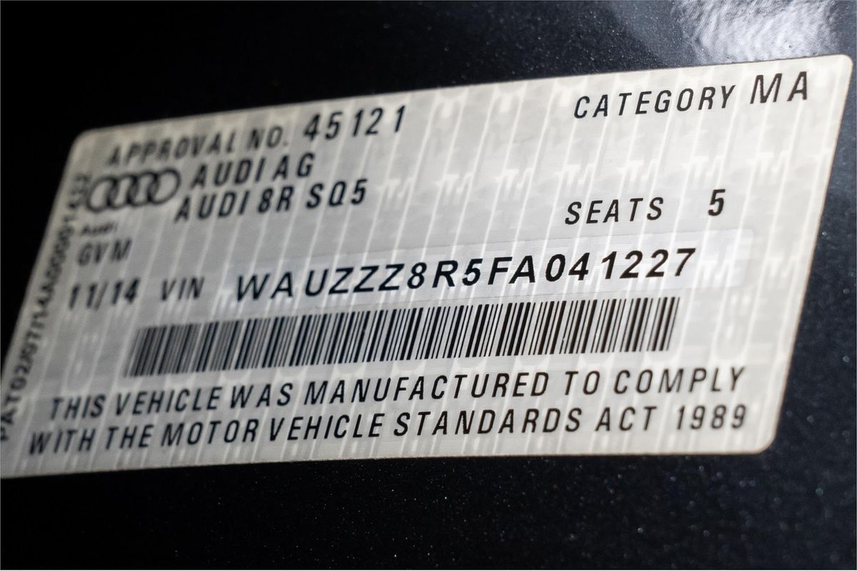 2014 Audi SQ5 TDI 8R