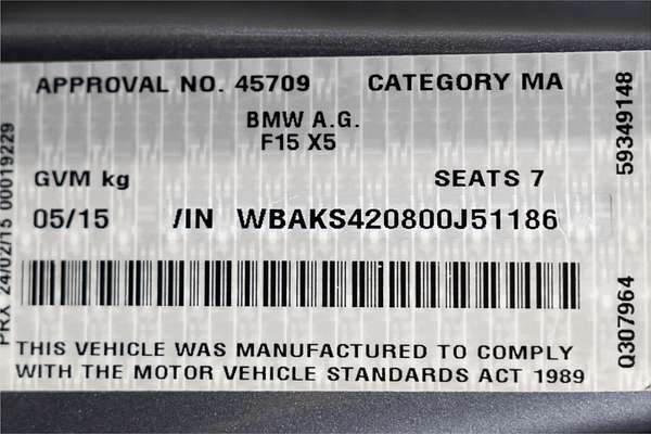 2015 BMW X5 xDrive30d F15