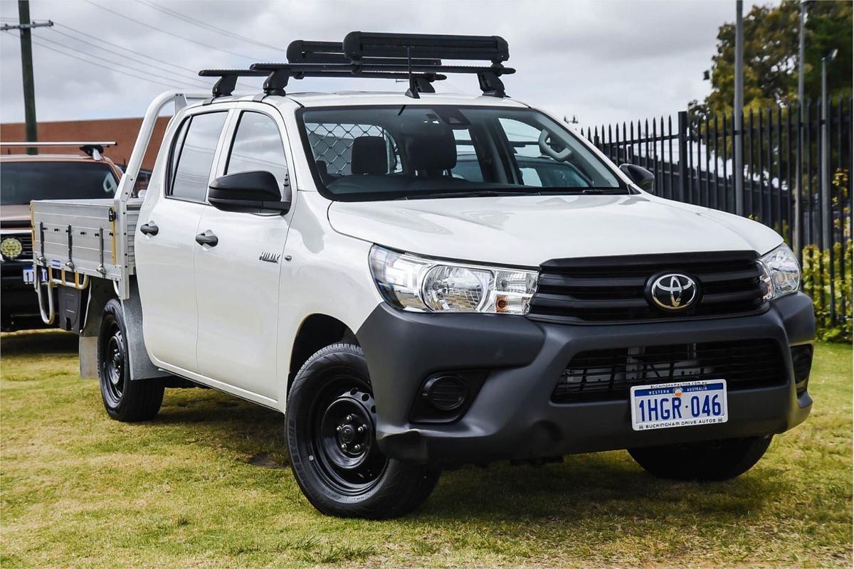 2021 Toyota Hilux Workmate TGN121R Rear Wheel Drive