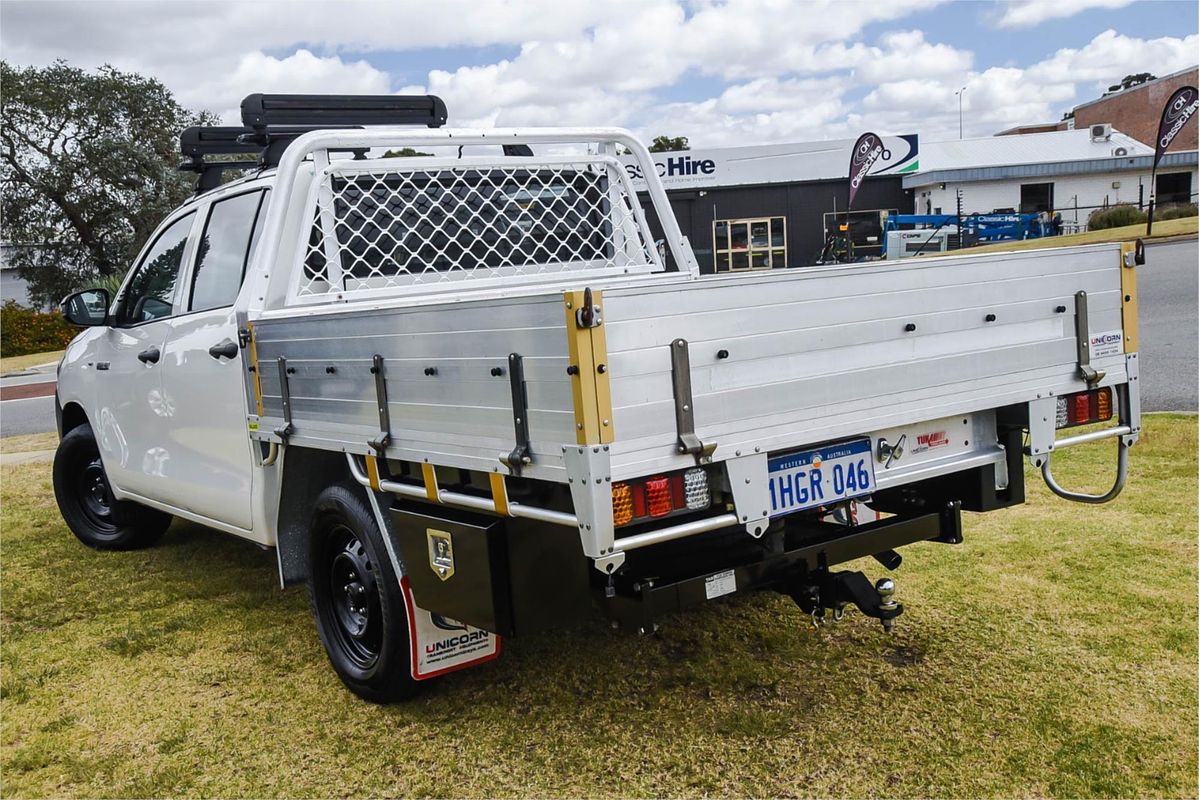 2021 Toyota Hilux Workmate TGN121R Rear Wheel Drive