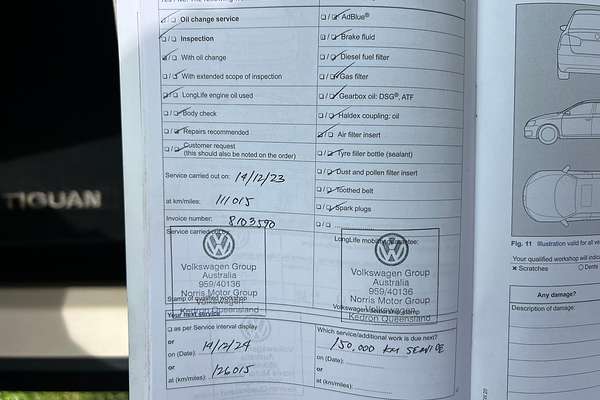 2014 Volkswagen Tiguan 132TSI Pacific 5N