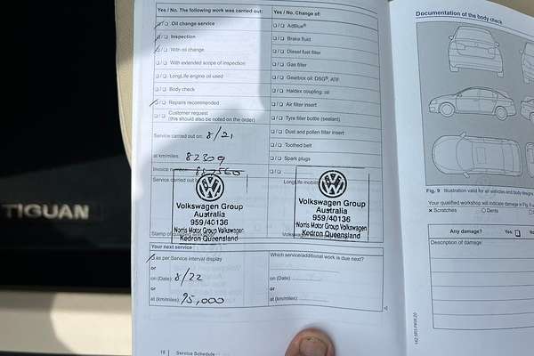 2014 Volkswagen Tiguan 132TSI Pacific 5N