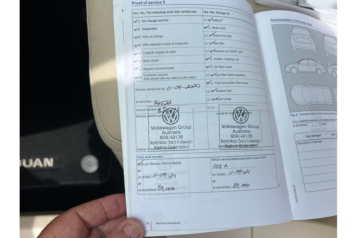 2014 Volkswagen Tiguan 132TSI Pacific 5N