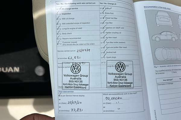 2014 Volkswagen Tiguan 132TSI Pacific 5N