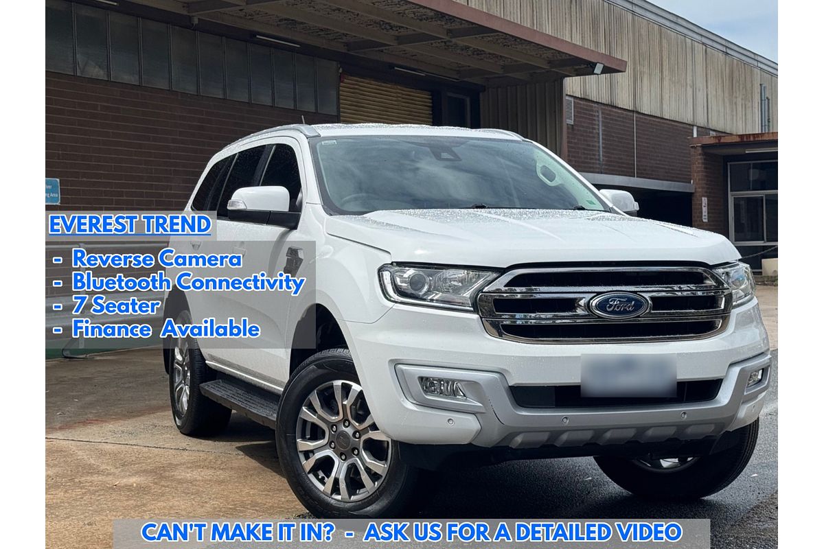 2018 Ford Everest Trend UA 3.2L