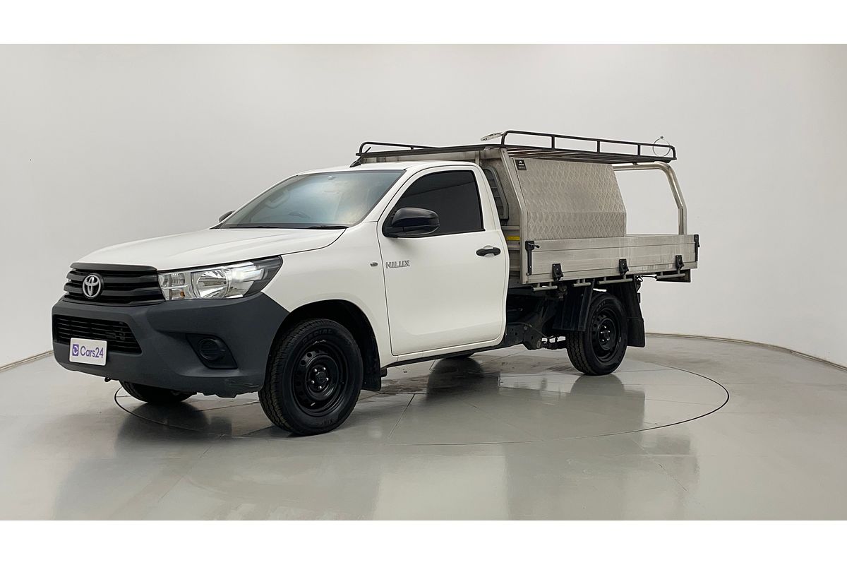 2016 Toyota Hilux Workmate TGN121R Rear Wheel Drive