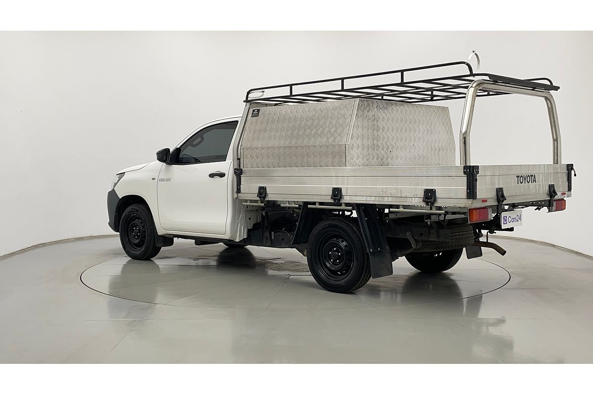 2016 Toyota Hilux Workmate TGN121R Rear Wheel Drive