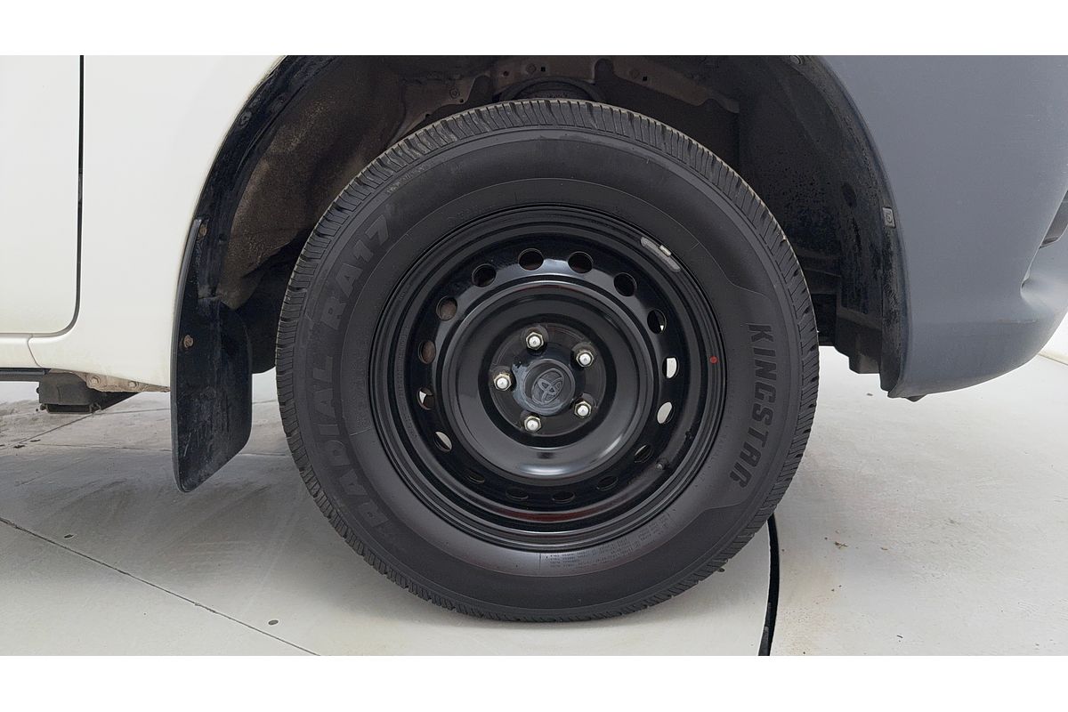 2016 Toyota Hilux Workmate TGN121R Rear Wheel Drive