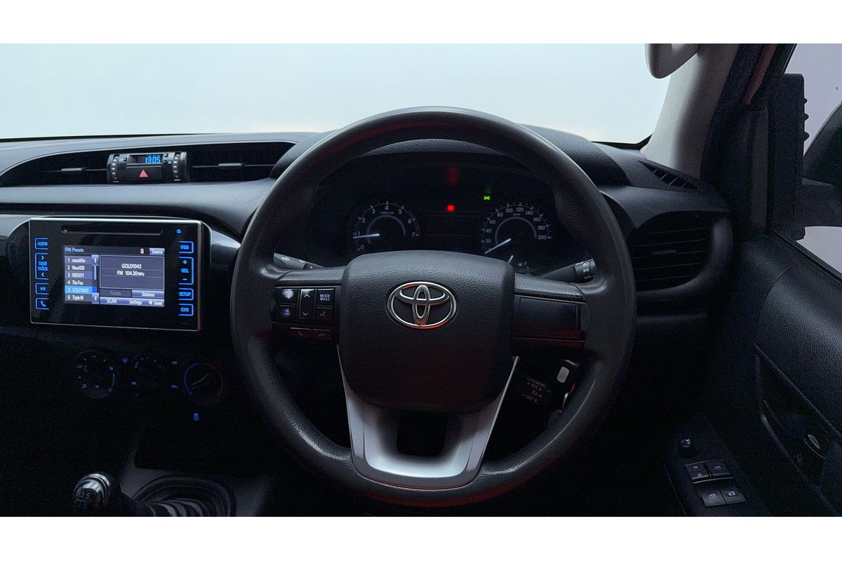 2016 Toyota Hilux Workmate TGN121R Rear Wheel Drive