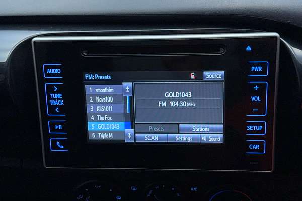 2016 Toyota Hilux Workmate TGN121R Rear Wheel Drive