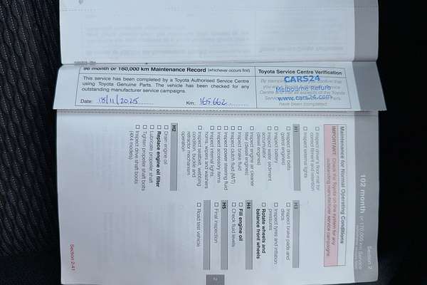 2016 Toyota Hilux Workmate TGN121R Rear Wheel Drive