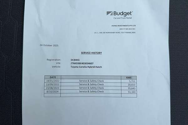 2021 Toyota Corolla Ascent Sport Hybrid ZWE211R