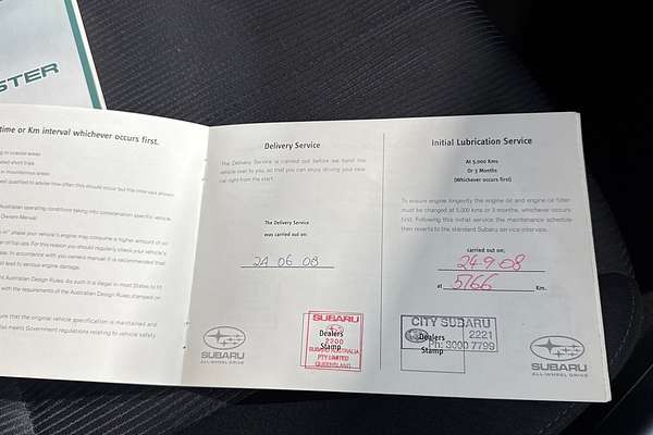 2008 Subaru Forester XS MY09