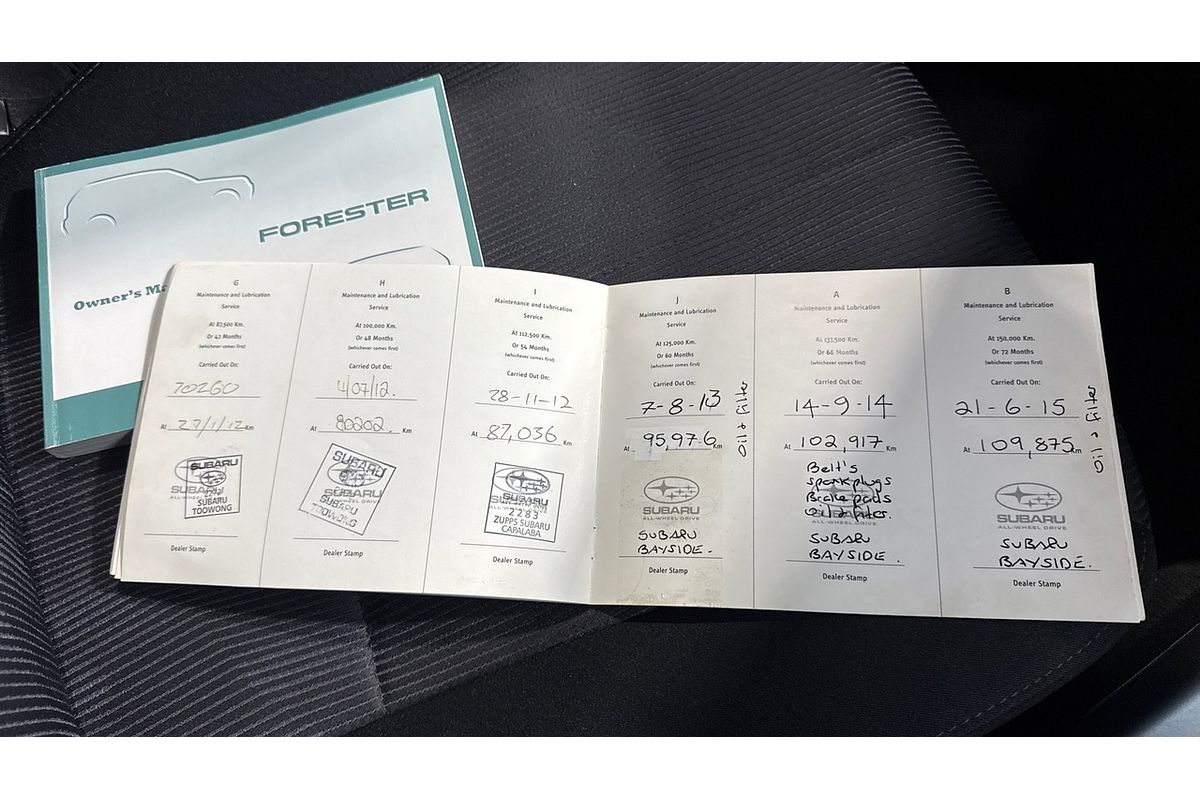 2008 Subaru Forester XS MY09