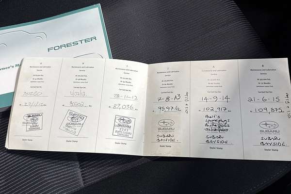 2008 Subaru Forester XS MY09