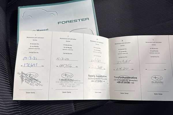 2008 Subaru Forester XS MY09