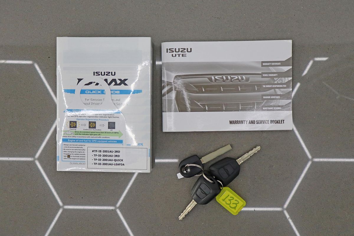 2021 Isuzu D-MAX SX High Ride Rear Wheel Drive