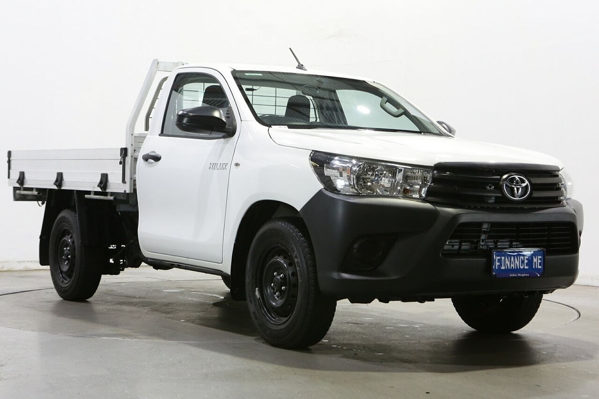 2018 Toyota Hilux Workmate TGN121R Rear Wheel Drive
