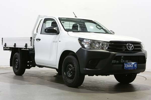 2018 Toyota Hilux Workmate TGN121R Rear Wheel Drive