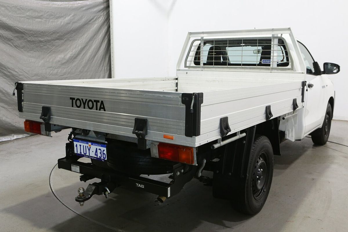 2018 Toyota Hilux Workmate TGN121R Rear Wheel Drive