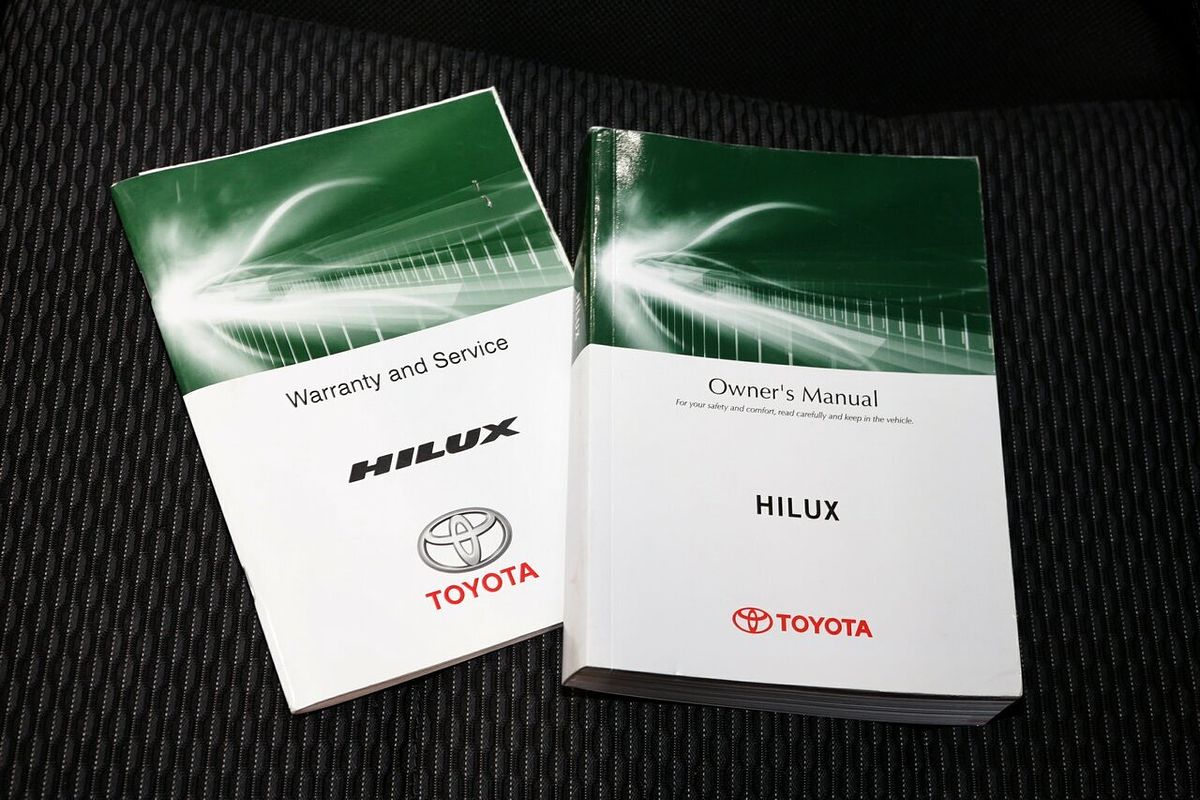 2018 Toyota Hilux Workmate TGN121R Rear Wheel Drive