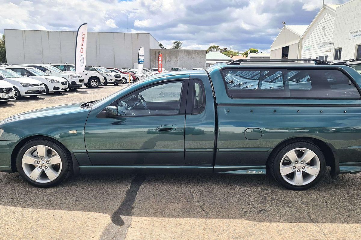 2006 Ford Falcon Ute XR6 Turbo BF Rear Wheel Drive