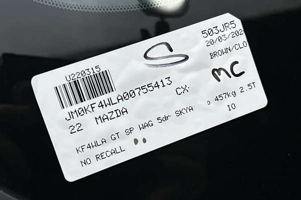 2022 Mazda CX-5 GT SP KF Series