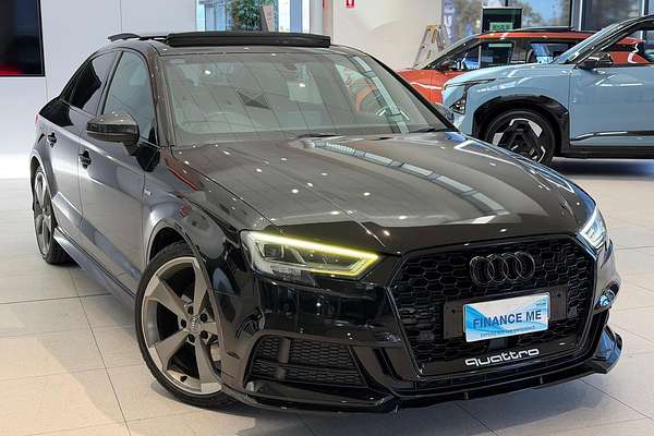 2018 Audi A3 S line Black Edition 8V